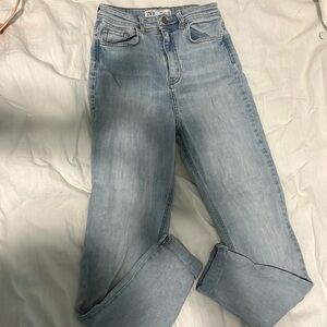 Zara Blue Skinny Jeans